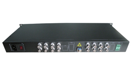 The 16 channel optical video transmission