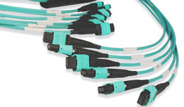 MPO custom fiber cables